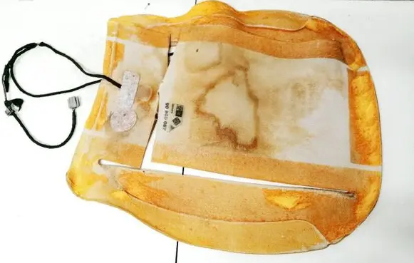 Opel Astra G Seat heating element 90560057