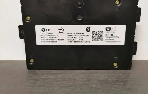 Cadillac ATS Antenna control unit 23401661