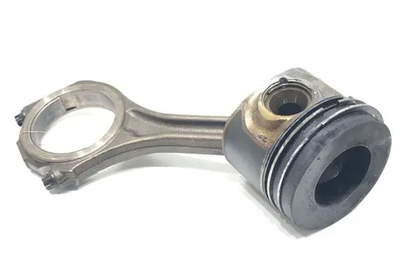 Piston with connecting rod