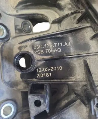 Volkswagen PASSAT B6 Intake manifold 03C129711AJ ZSB709AQ 03C129721D