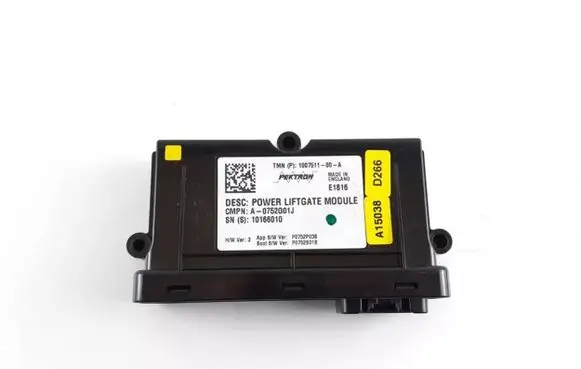 Tesla Model S Tailgate/trunk control unit/module 100751100A 1007511-00-A A-0752G01J