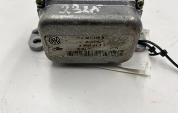 Volkswagen Touran I ESP acceleration yaw rate sensor 1K0907655B