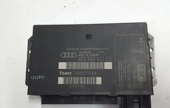 Audi A4 S4 B7 8E 8H Comfort/convenience module 8E0959433CQXAUTOPX 8E0959433CQ