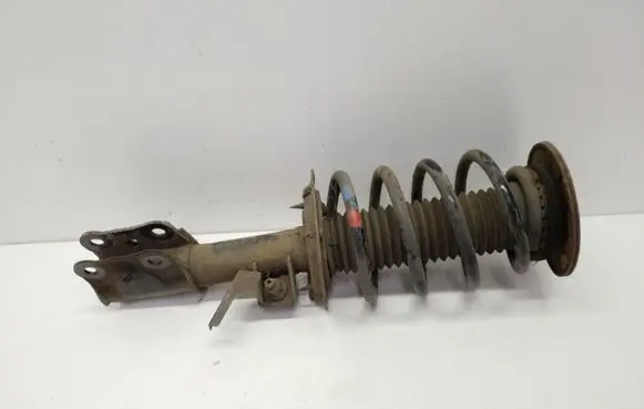 Front shock absorber with coil spring
