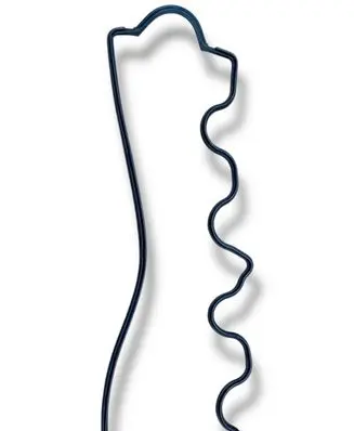 Fiat Panda II Front door rubber seal Q246 46432087