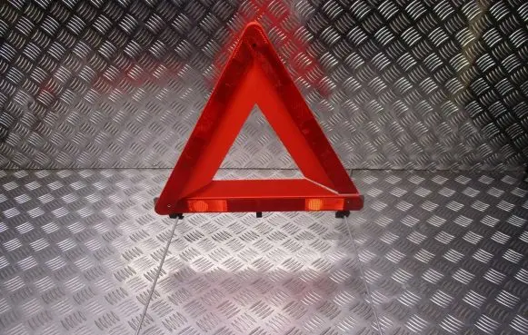 Seat Leon (1P) Emergency warning sign 