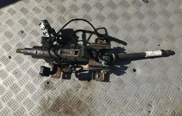 Steering wheel axle