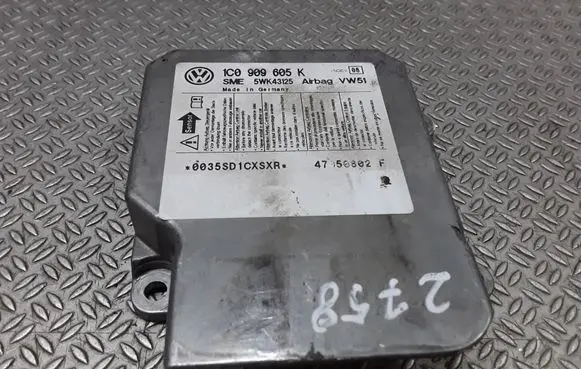 Volkswagen Fox Airbag control unit/module 1C0909605K