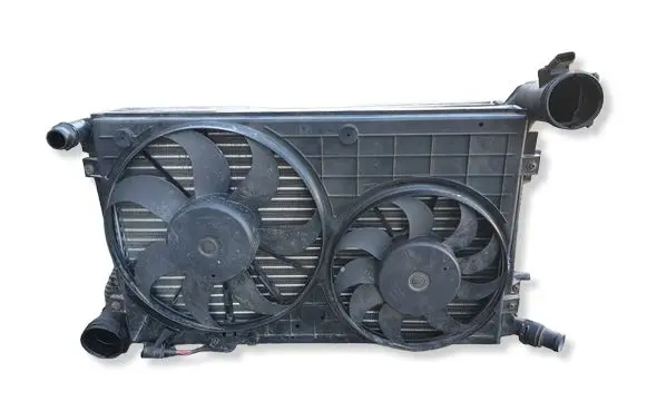 Volkswagen Golf Plus Radiator set 1K0121207T 1355D300190 1355D30019