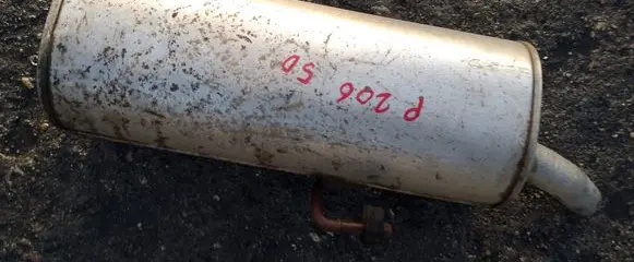 Peugeot 206 Muffler ending 