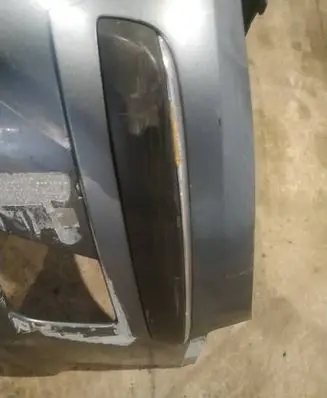 Peugeot 407 Front bumper splitter molding 