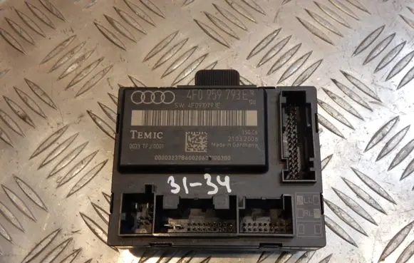 Audi A6 S6 C6 4F Door control unit/module 4F0959793E 3134