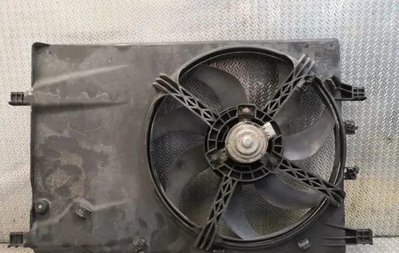 Opel Corsa D Air conditioning (A/C) fan (condenser) 13263551 13263540
