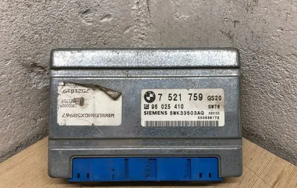 BMW 5 E39 Gearbox control unit/module 96025410 7521759 5WK33503AG