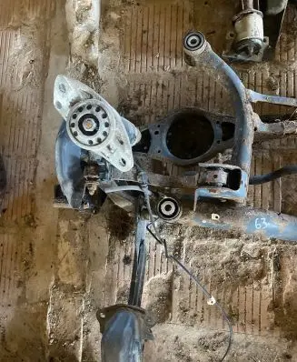 Audi A3 S3 8P Rear axle beam 