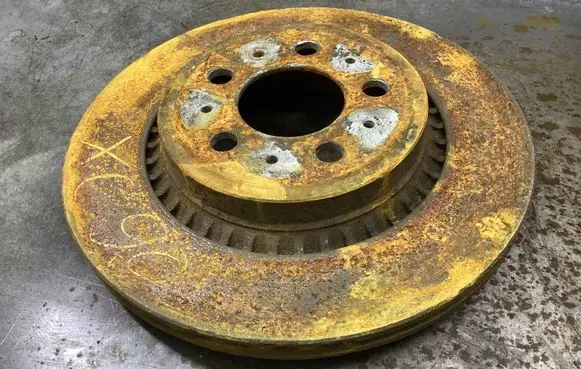 Front brake disc