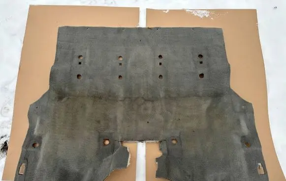 Nissan Patrol Y61 Rear floor carpet liner 74906VB700