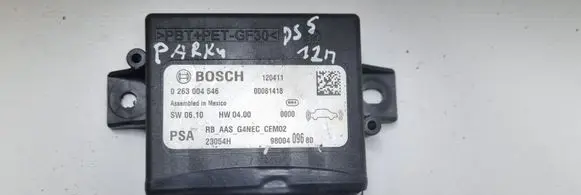 Citroen DS5 Parking PDC control unit/module 9800409680