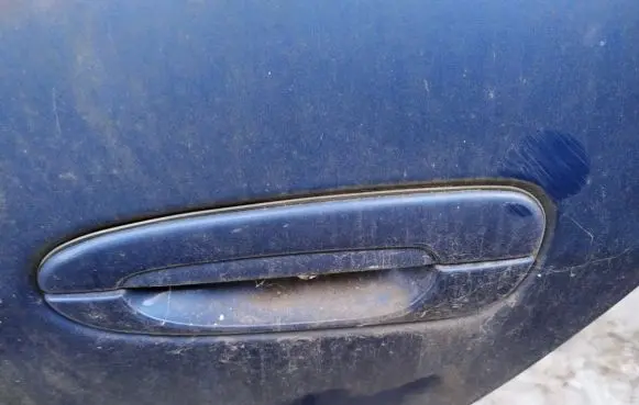 Mazda 626 Front door exterior handle