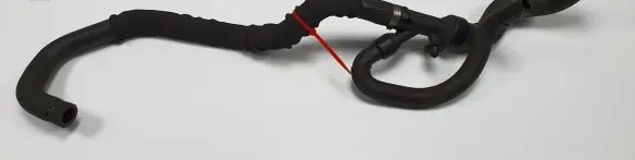 Citroen C5 Power steering hose/pipe/line 9685207180