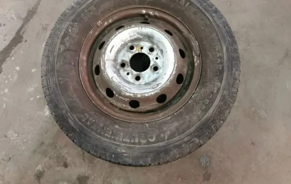 Citroen Jumper R15 spare wheel 
