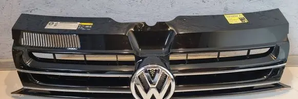 Volkswagen Multivan T5 Front bumper upper radiator grill 7E5853651D