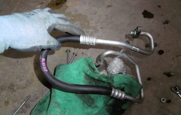 Hyundai Santa Fe V MX5 Air conditioning (A/C) pipe/hose MQ44