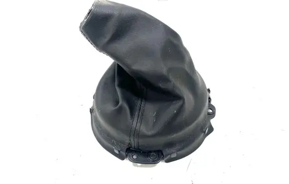 Gear lever shifter trim leather/knob