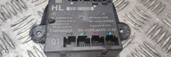 Mercedes-Benz E W212 Door control unit/module A2189001401