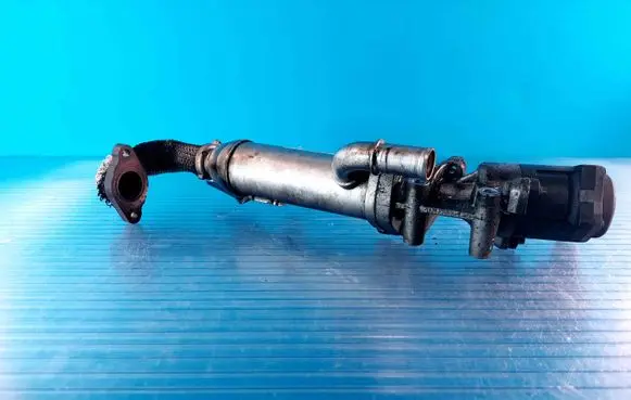Jaguar XF EGR valve cooler 4R8Q9Y493BM