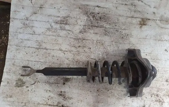 Audi A6 S6 C6 4F Front shock absorber with coil spring NOCODE
