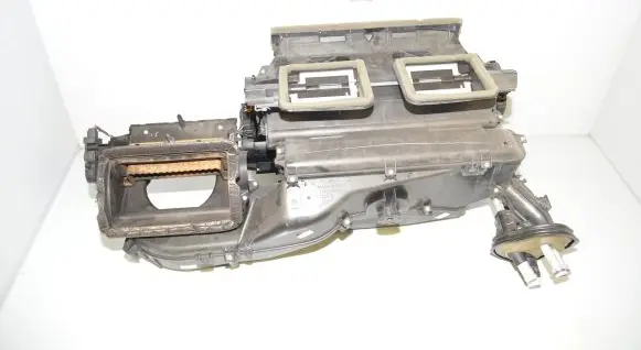 Interior heater climate box assembly