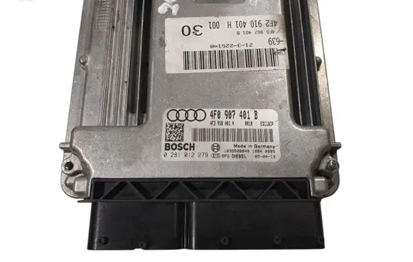 Audi A6 S6 C6 4F Engine control unit/module 4F0907401B 4F2910401H 1039S08849