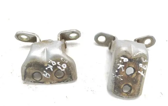Front door hinge set