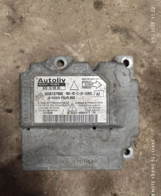 Citroen C4 I Airbag control unit/module 9658137980 603725800