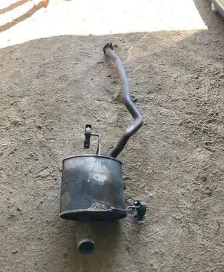 BMW X5 E53 Muffler/silencer 7502187