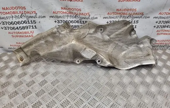 Audi A8 S8 D3 4E Exhaust heat shield 4E0825644C