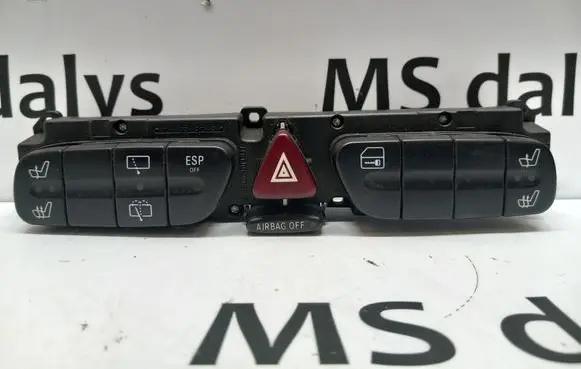 Mercedes-Benz CLK A209 C209 Hazard light switch A2038218658 2038218658