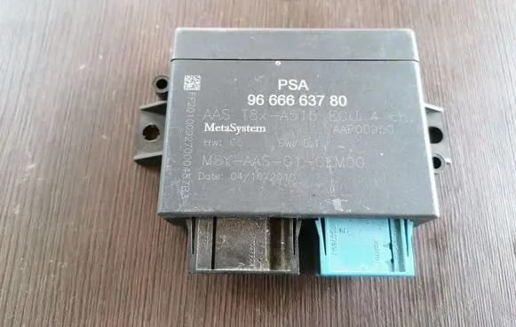 Peugeot 3008 I Parking PDC control unit/module 9666663780