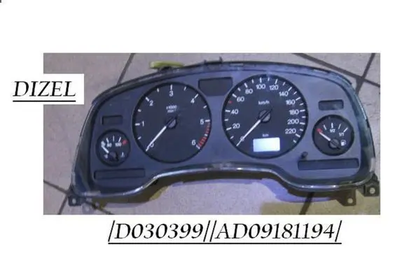 Opel Zafira A Speedometer (instrument cluster) AD09181194 D030399