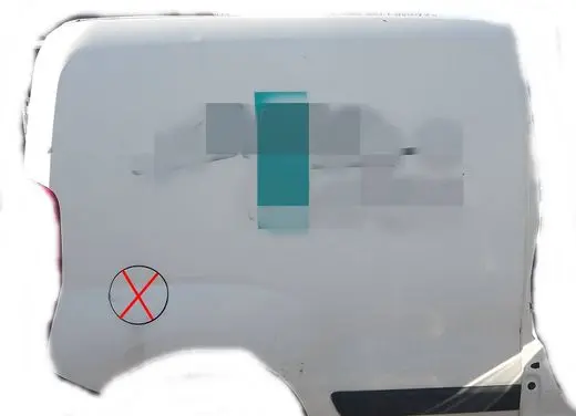 Peugeot Bipper Rear quarter panel 
