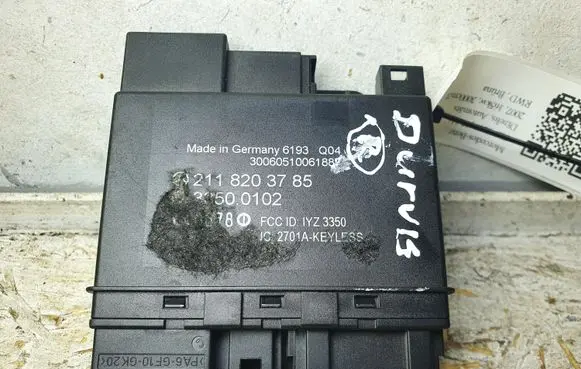 Mercedes-Benz CLS C219 Keyless (KESSY) go control unit/module 2118203785