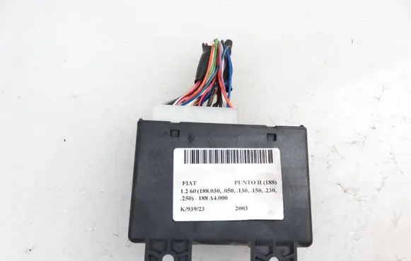 Fiat Punto (188) LP gas control unit module 616421000 67R016030