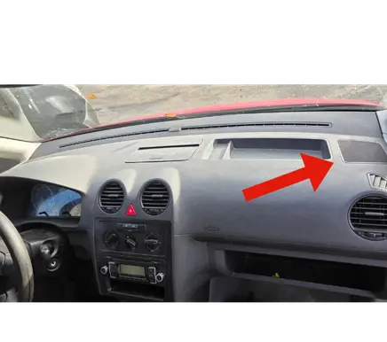 Volkswagen Caddy Panel speaker 2K0035411A