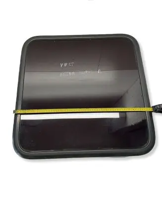 Volkswagen II LT Rear door window glass 43R000042