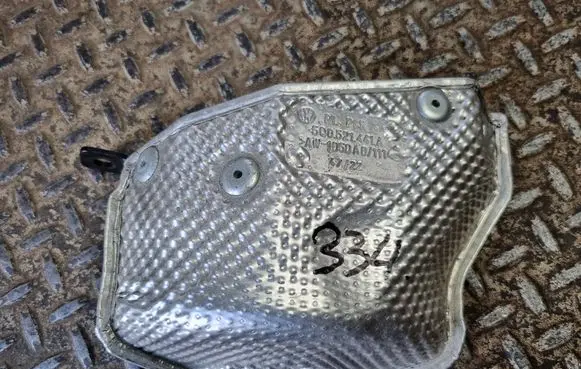 Heat shield in engine bay