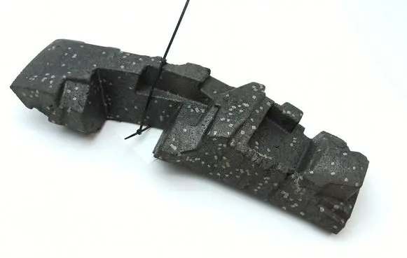 Mercedes-Benz E W212 Front bumper foam support bar A2128850537