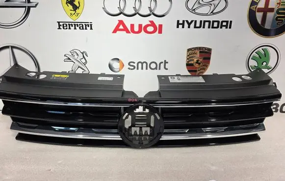 Volkswagen Tiguan Front bumper upper radiator grill 5NA853653 5NA853653B