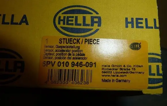 Opel Corsa F Accelerator throttle pedal 6PV010946091