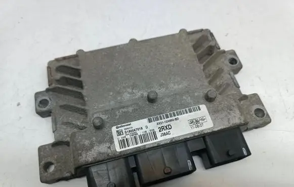 Ford Fiesta Engine control unit/module AV2112A650BD S180047018D J38AC